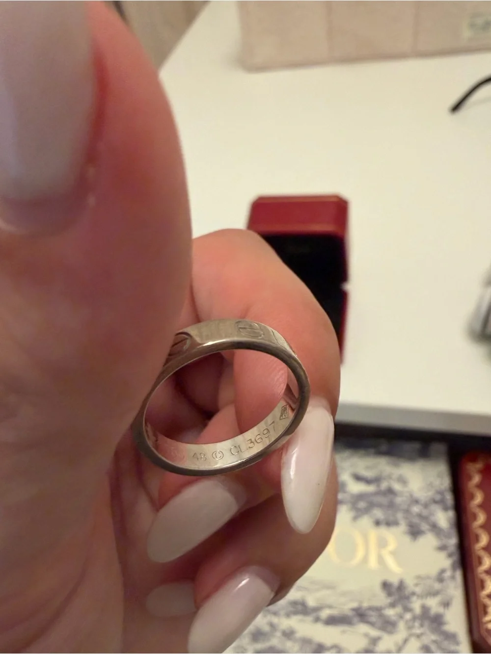 Authentic Cartier Love Ring 48 - Picture 3 of 5